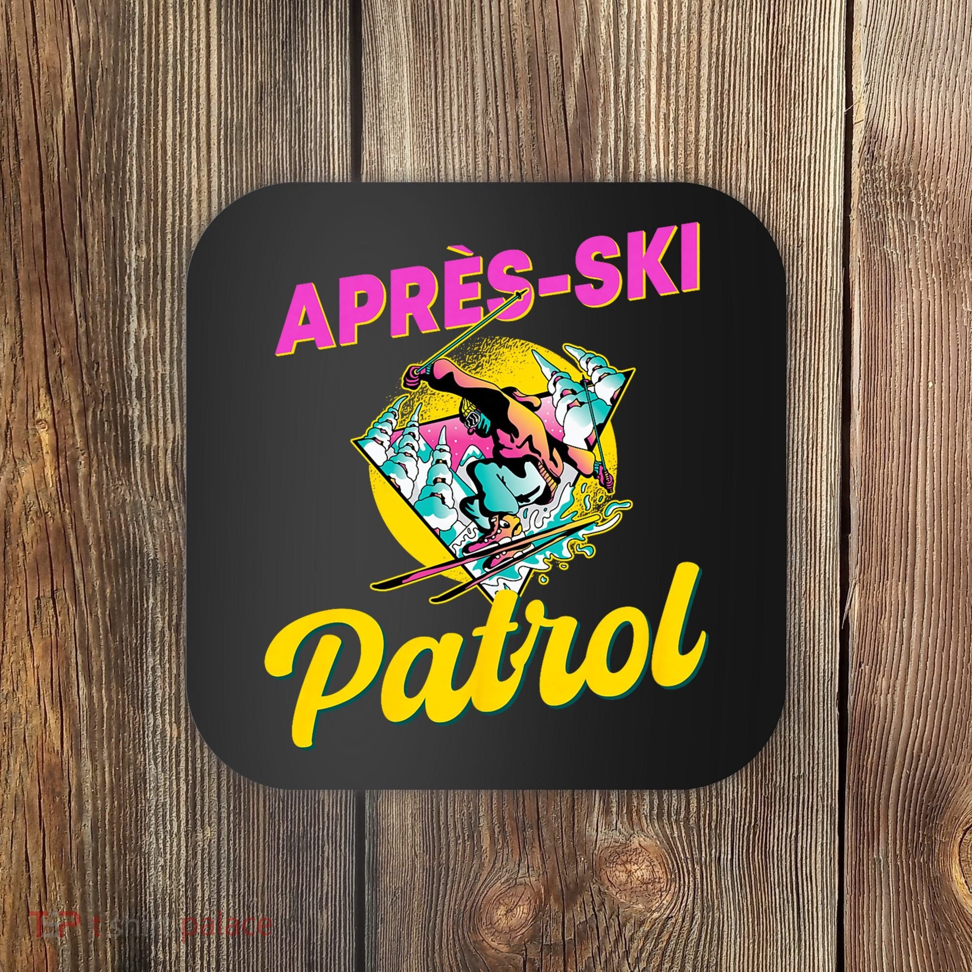 80s Retro Apresski Patrol Wear 90s Skiing Coaster