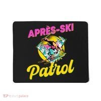 80s Retro Apresski Patrol Wear 90s Skiing Mousepad thumb 0