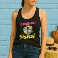80s Retro Apresski Patrol Wear 90s Skiing Women's Tank Top thumb 2