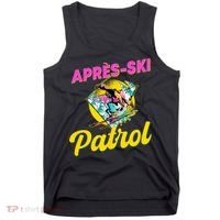 80s Retro Apresski Patrol Wear 90s Skiing Tank Top thumb 0