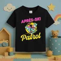 80s Retro Apresski Patrol Wear 90s Skiing Toddler T-Shirt thumb 3
