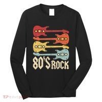 80s Rock Band Guitar Cassette Tape 1980s 80s Long Sleeve Shirt thumb 0