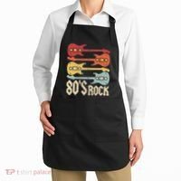 80s Rock Band Guitar Cassette Tape 1980s 80s Apron thumb 2