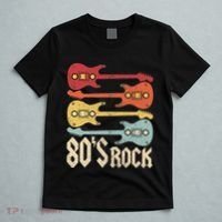 80s Rock Band Guitar Cassette Tape 1980s 80s T-Shirt thumb 5
