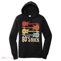 80s Rock Band Guitar Cassette Tape 1980s 80s Women's Hoodie thumb 0