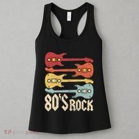 80s Rock Band Guitar Cassette Tape 1980s 80s Women's Tank Top thumb 3