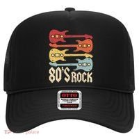 80s Rock Band Guitar Cassette Tape 1980s 80s Hat thumb 0