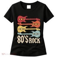 80s Rock Band Guitar Cassette Tape 1980s 80s Women's T-Shirt thumb 0