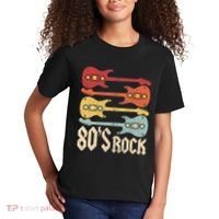 80s Rock Band Guitar Cassette Tape 1980s 80s Kids T-Shirt thumb 2
