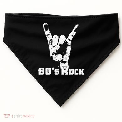 80's Rock Band Back To Retro Rock Lover USA-Made Doggie Bandana