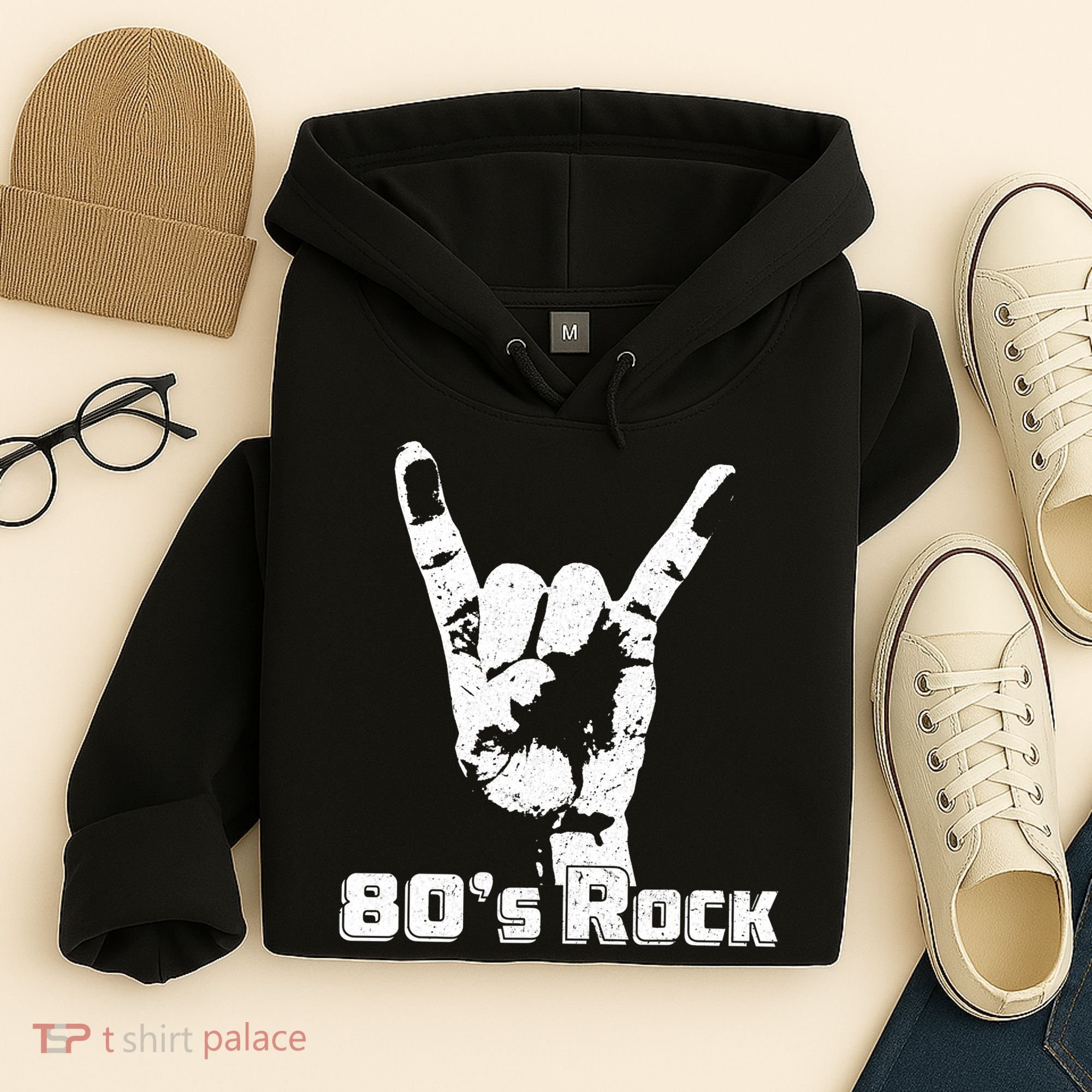 80's Rock Band Back To Retro Rock Lover Hoodie