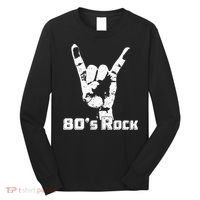 80's Rock Band Back To Retro Rock Lover Long Sleeve Shirt thumb 0
