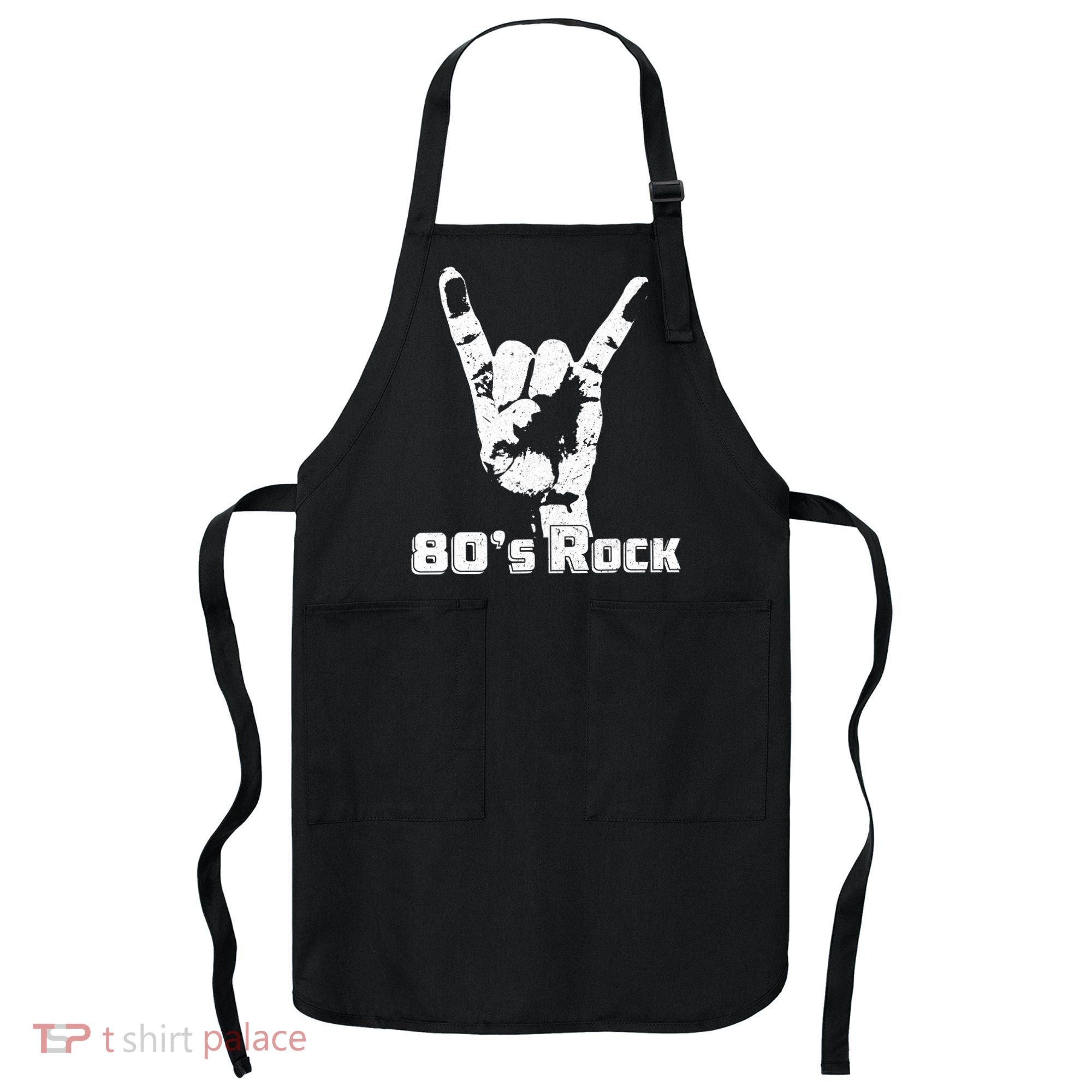 80's Rock Band Back To Retro Rock Lover Apron