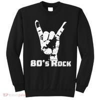 80's Rock Band Back To Retro Rock Lover Sweatshirt thumb 0