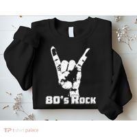 80's Rock Band Back To Retro Rock Lover Sweatshirt thumb 2