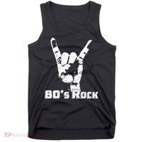 80's Rock Band Back To Retro Rock Lover Tank Top thumb 0