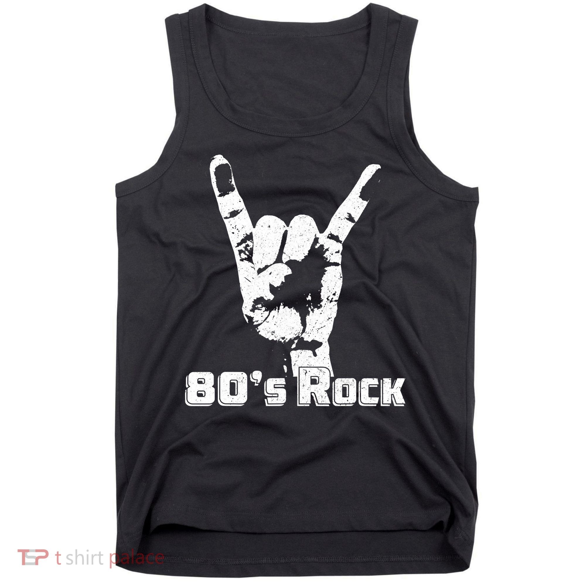 80's Rock Band Back To Retro Rock Lover Tank Top