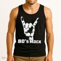 80's Rock Band Back To Retro Rock Lover Tank Top thumb 3
