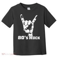 80's Rock Band Back To Retro Rock Lover Toddler T-Shirt thumb 0