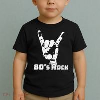 80's Rock Band Back To Retro Rock Lover Toddler T-Shirt thumb 2