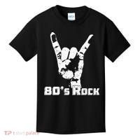 80's Rock Band Back To Retro Rock Lover Kids T-Shirt thumb 0