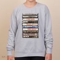 80S Rock Cassette Women's Sweatshirt thumb 0