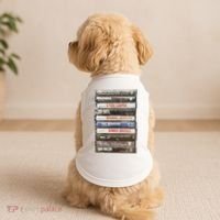 80S Rock Cassette Doggie Tank thumb 2