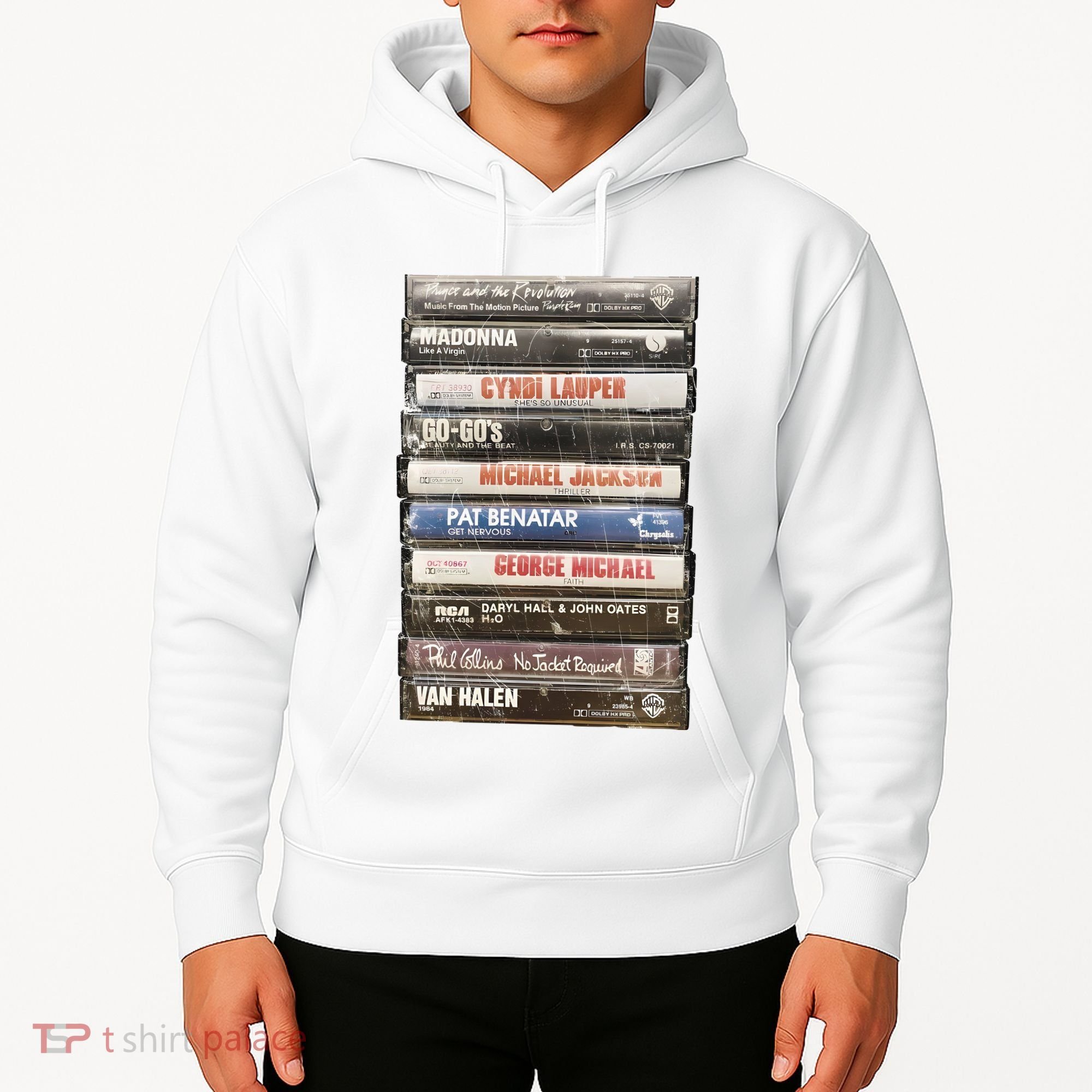 80S Rock Cassette Hoodie