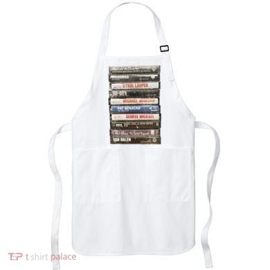 80S Rock Cassette Apron