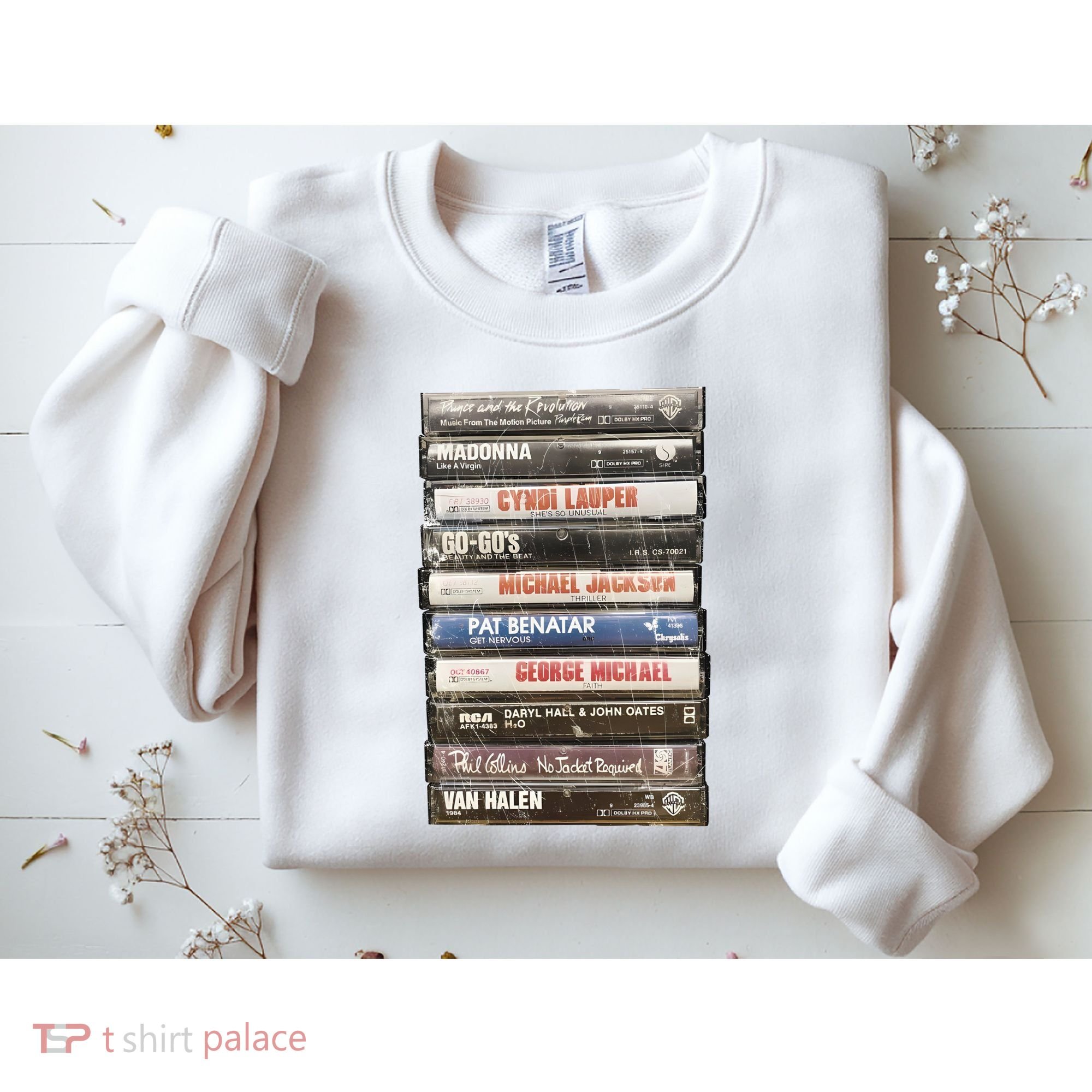 80S Rock Cassette Sweatshirt