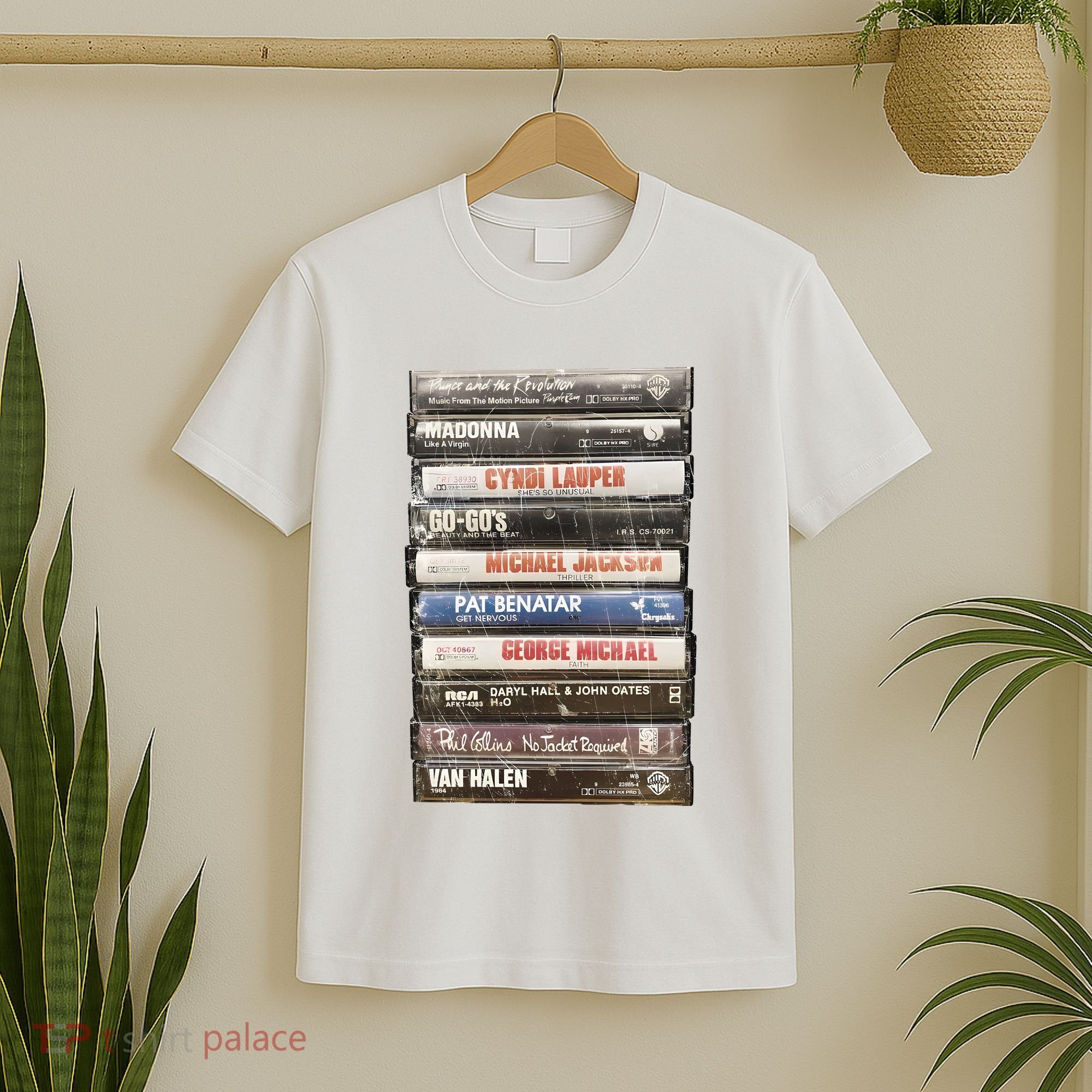 80S Rock Cassette T-Shirt