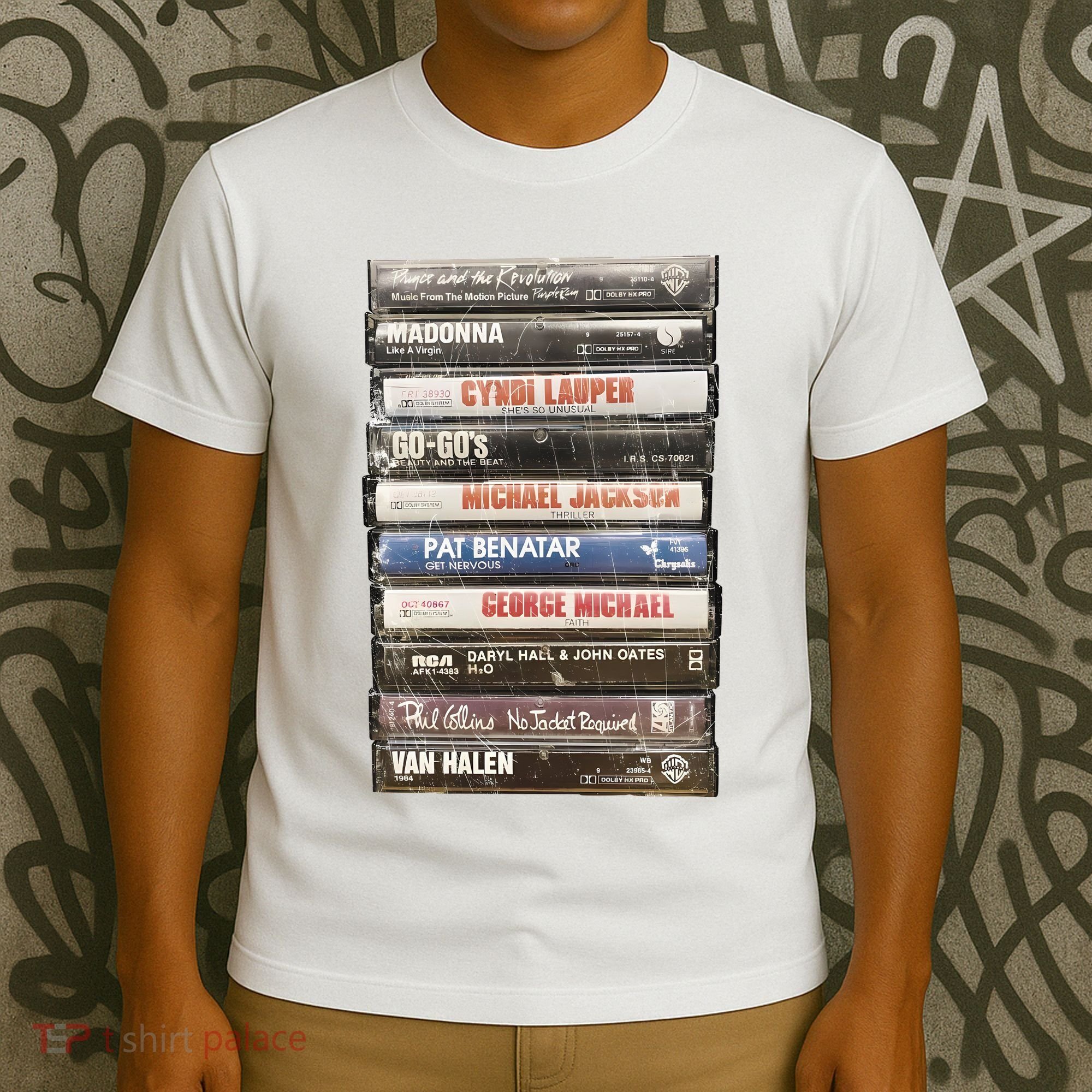 80S Rock Cassette T-Shirt