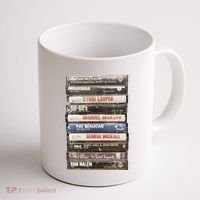 80S Rock Cassette Coffee Mug thumb 1