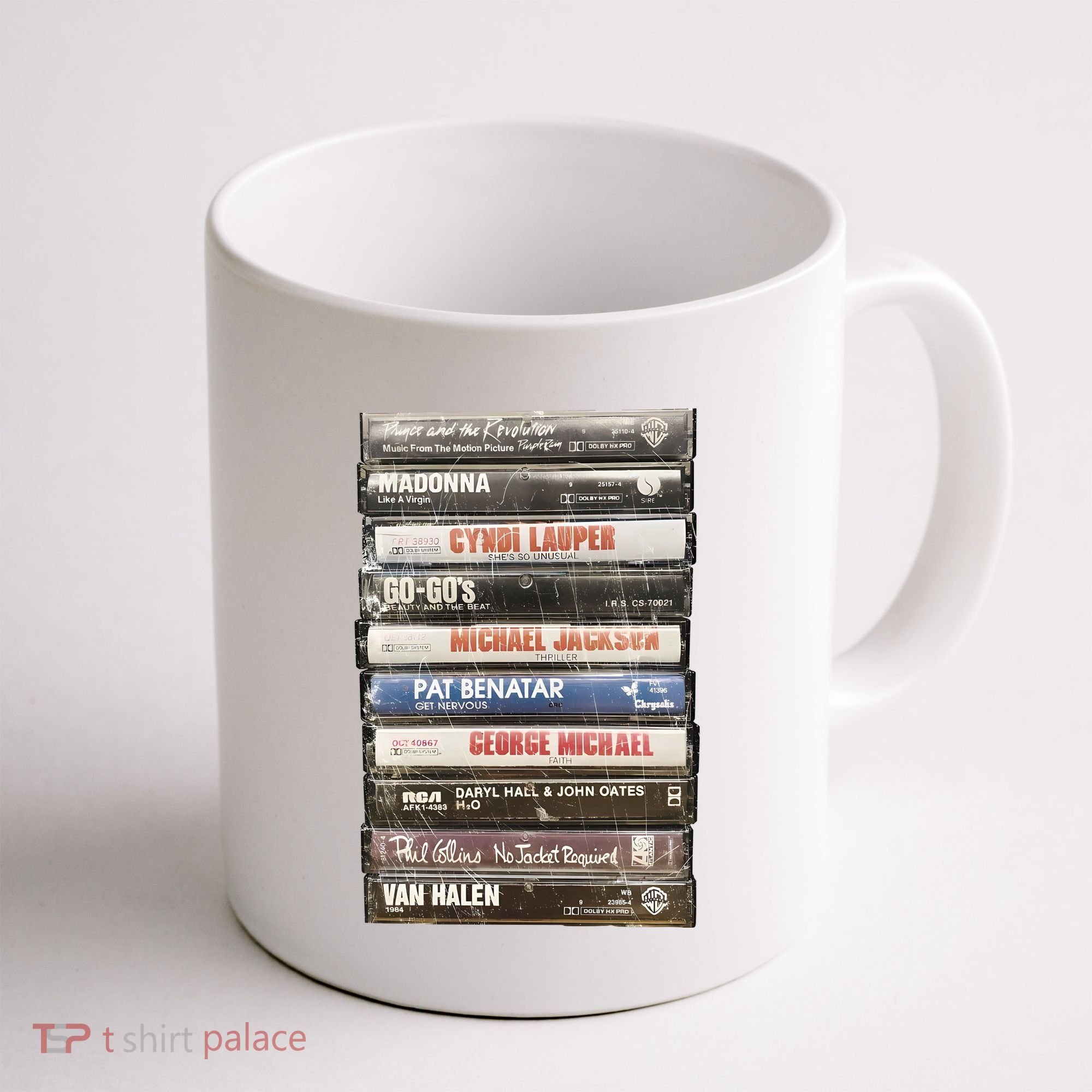 80S Rock Cassette Coffee Mug