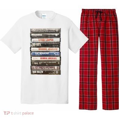 80S Rock Cassette Pajama Set