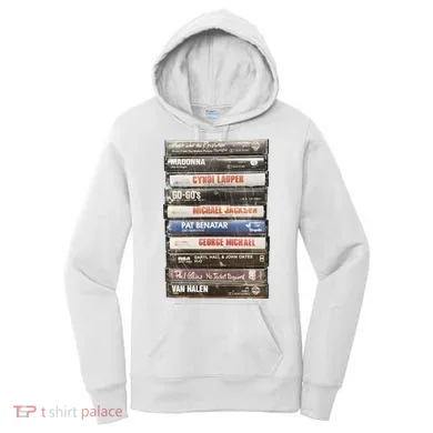 80S Rock Cassette Women's Hoodie