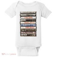 80S Rock Cassette Baby Bodysuit thumb 0