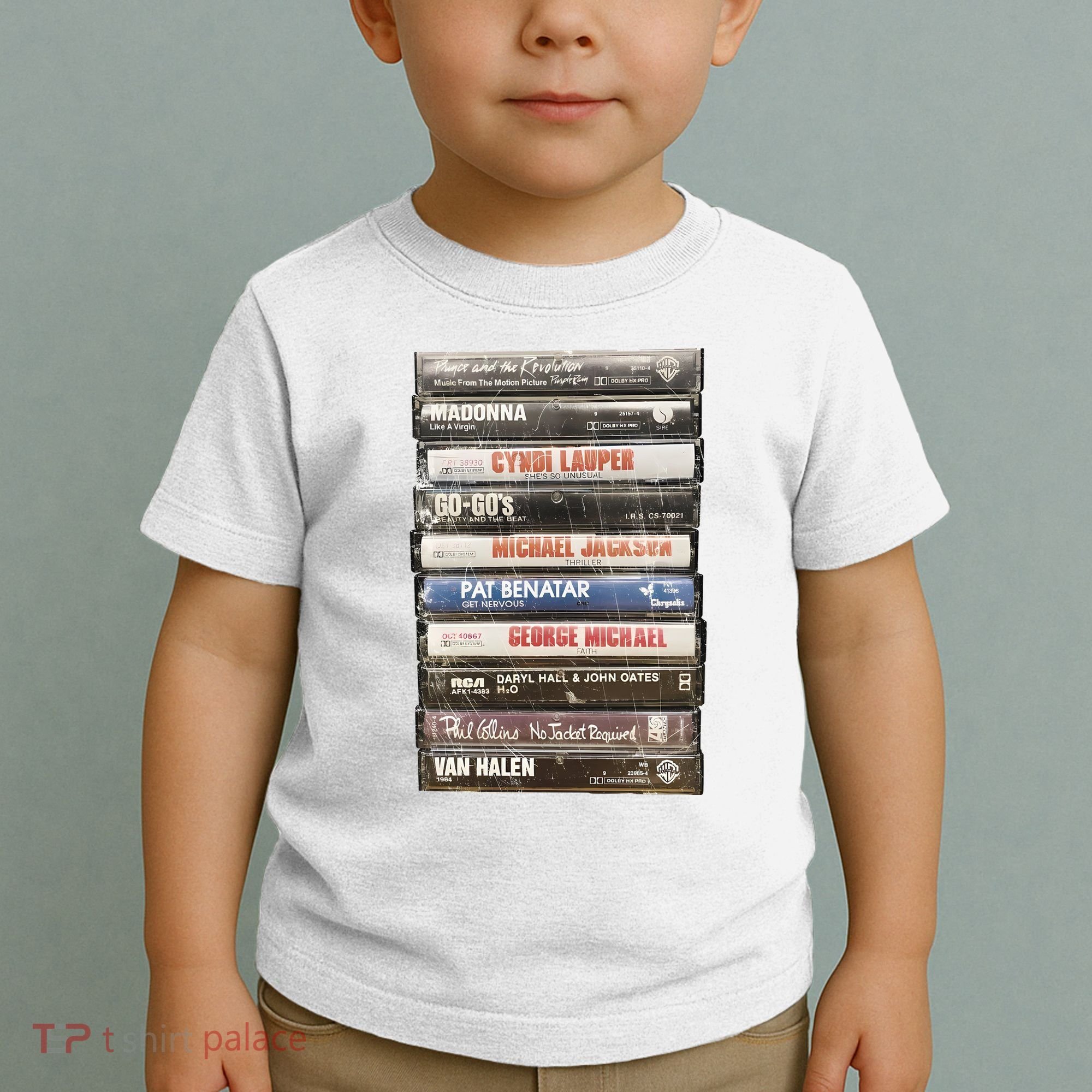 80S Rock Cassette Toddler T-Shirt