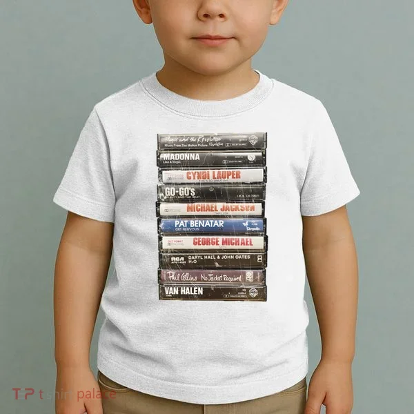 80S Rock Cassette Toddler T-Shirt