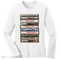 80S Rock Cassette Women's Long Sleeve Shirt thumb 0
