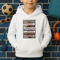 80S Rock Cassette Kids Hoodie thumb 2