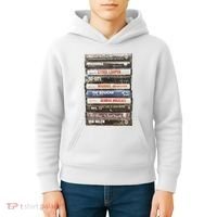 80S Rock Cassette Kids Hoodie thumb 4