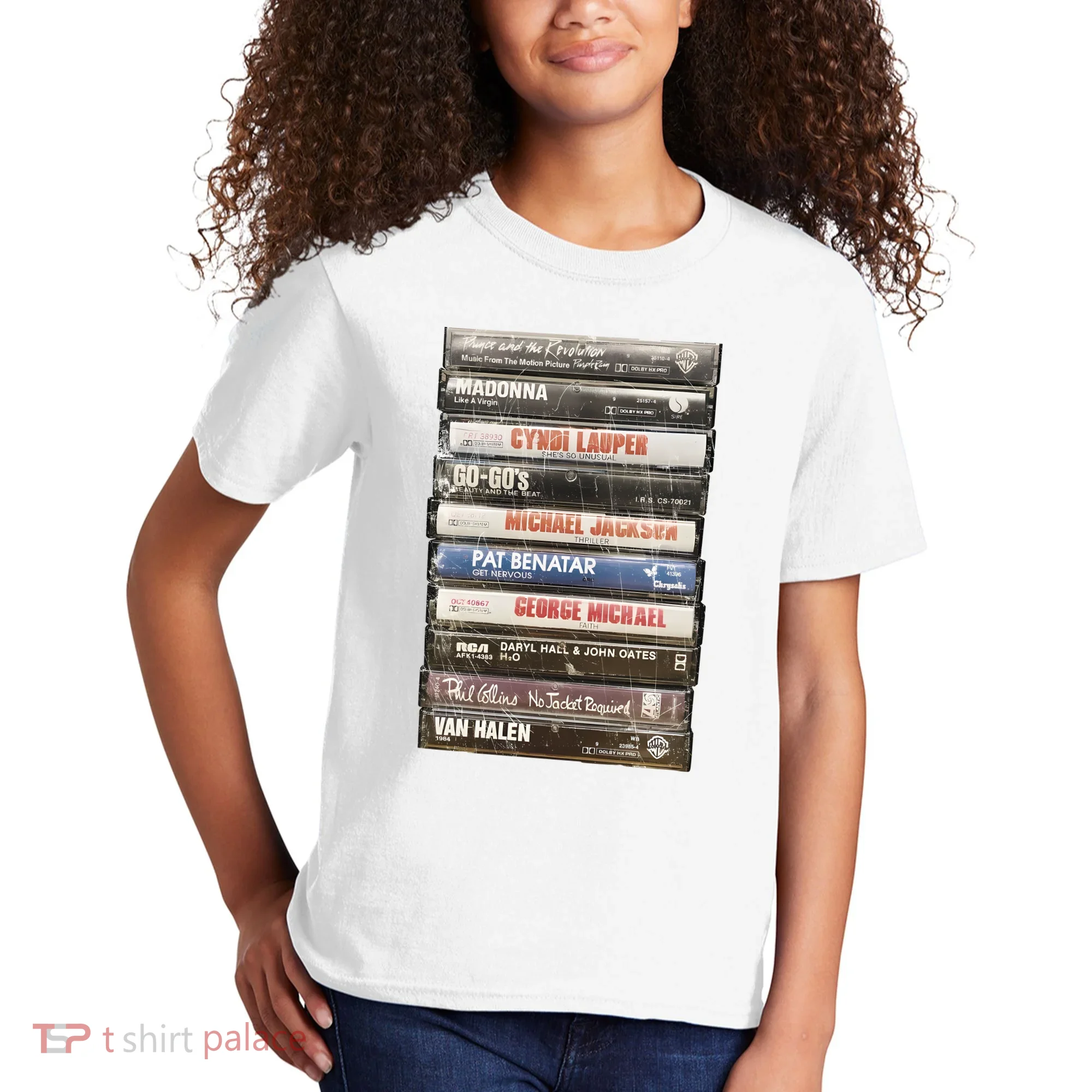 80S Rock Cassette Kids T-Shirt