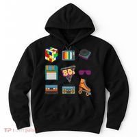 80's Retro Fashion Throwback Culture Disco Music Party Lover Hoodie thumb 0