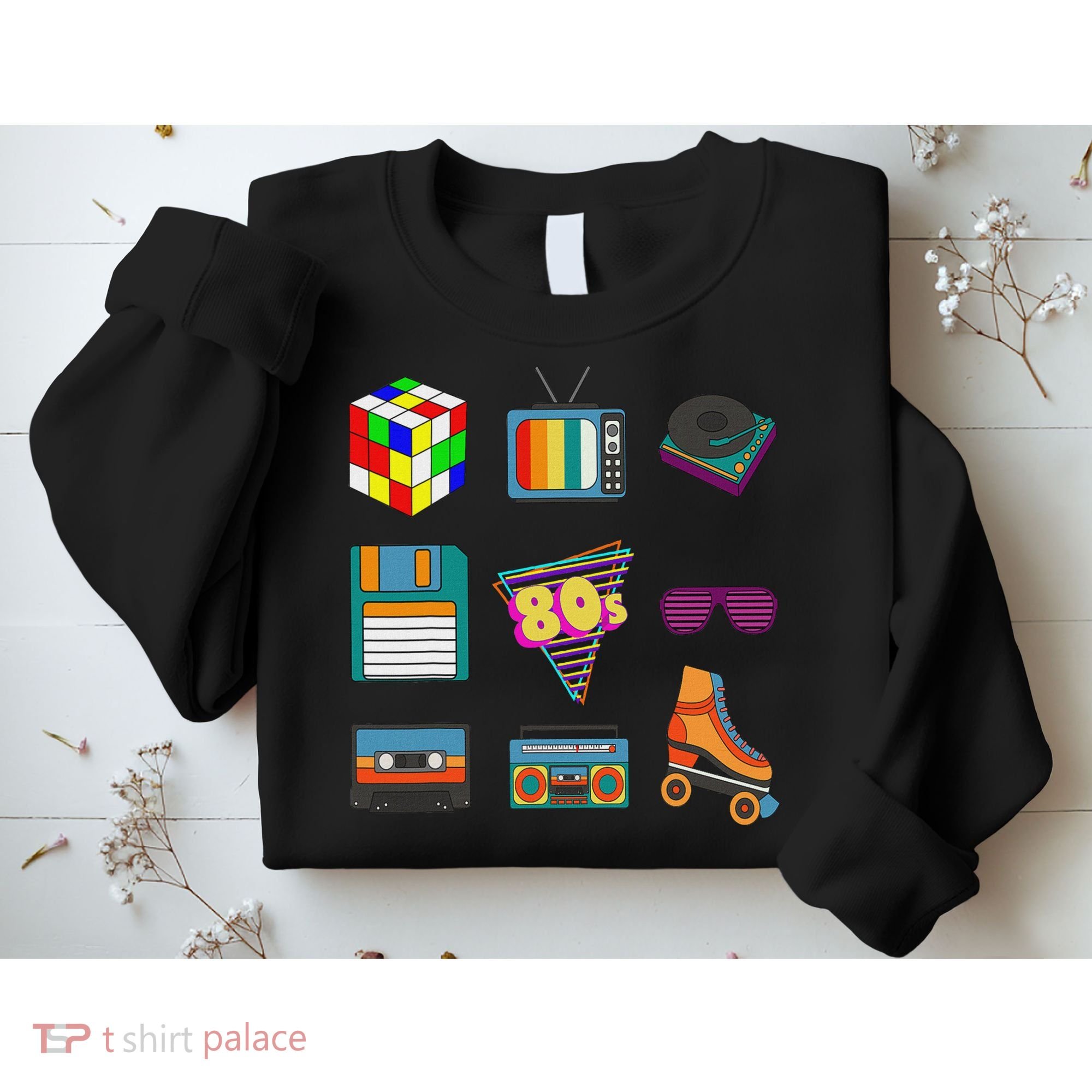 80's Retro Fashion Throwback Culture Disco Music Party Lover Sweatshirt