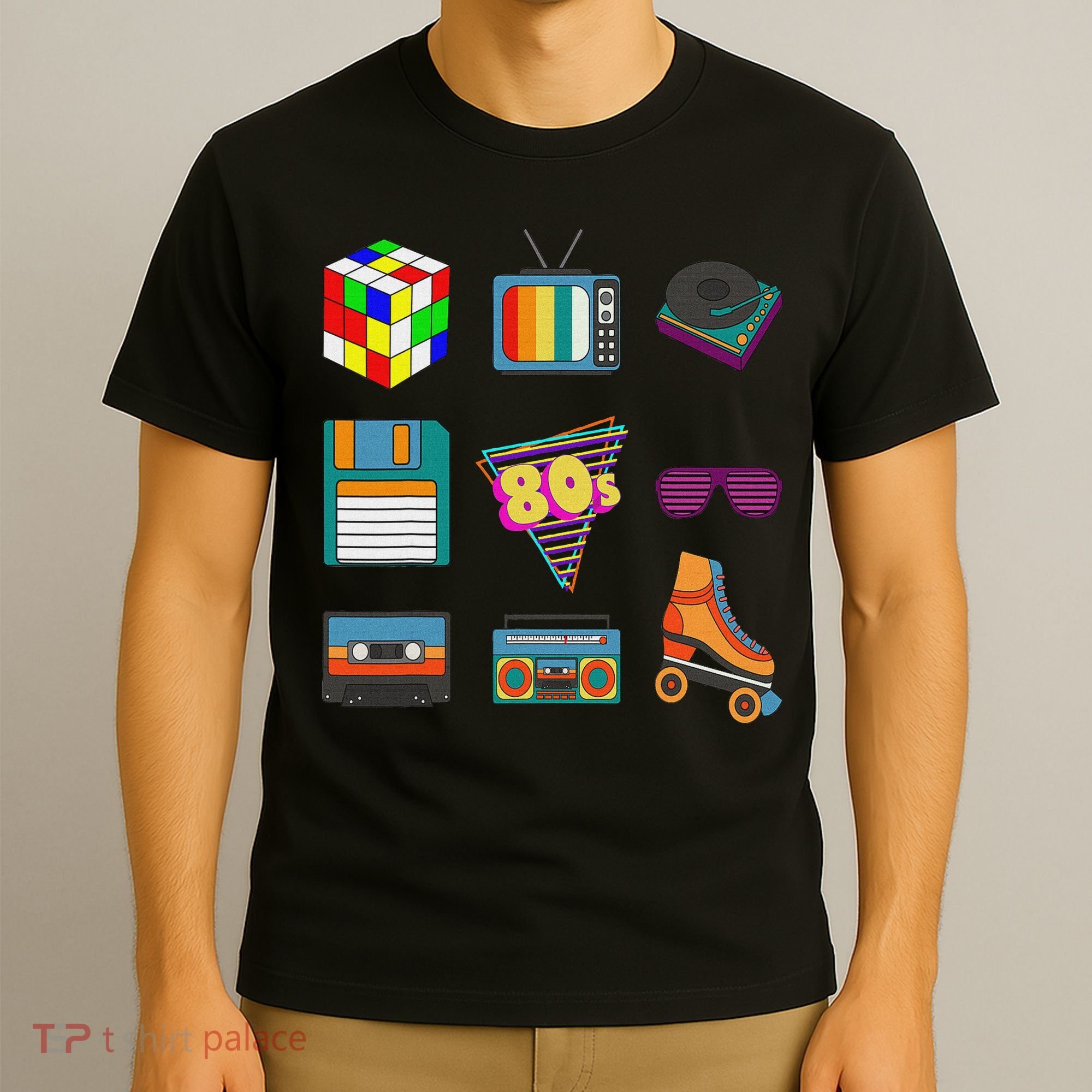80's Retro Fashion Throwback Culture Disco Music Party Lover T-Shirt