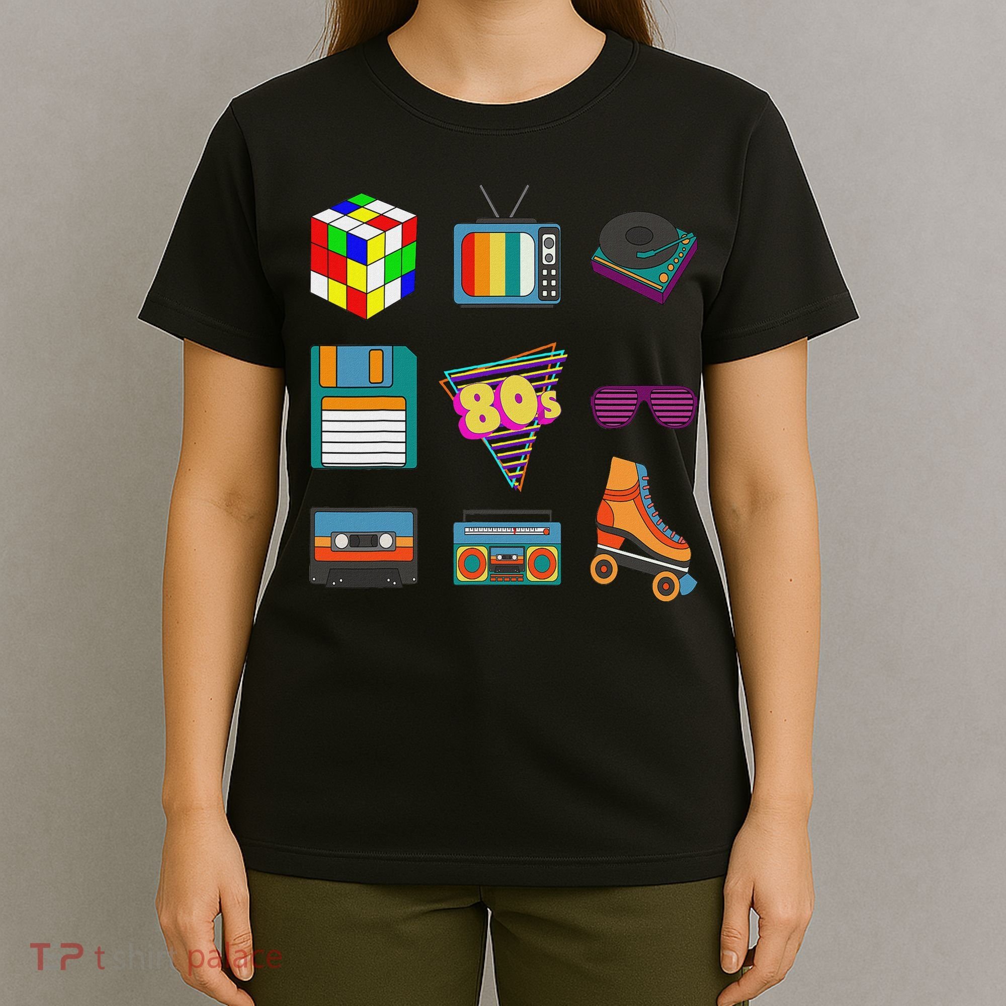80's Retro Fashion Throwback Culture Disco Music Party Lover T-Shirt