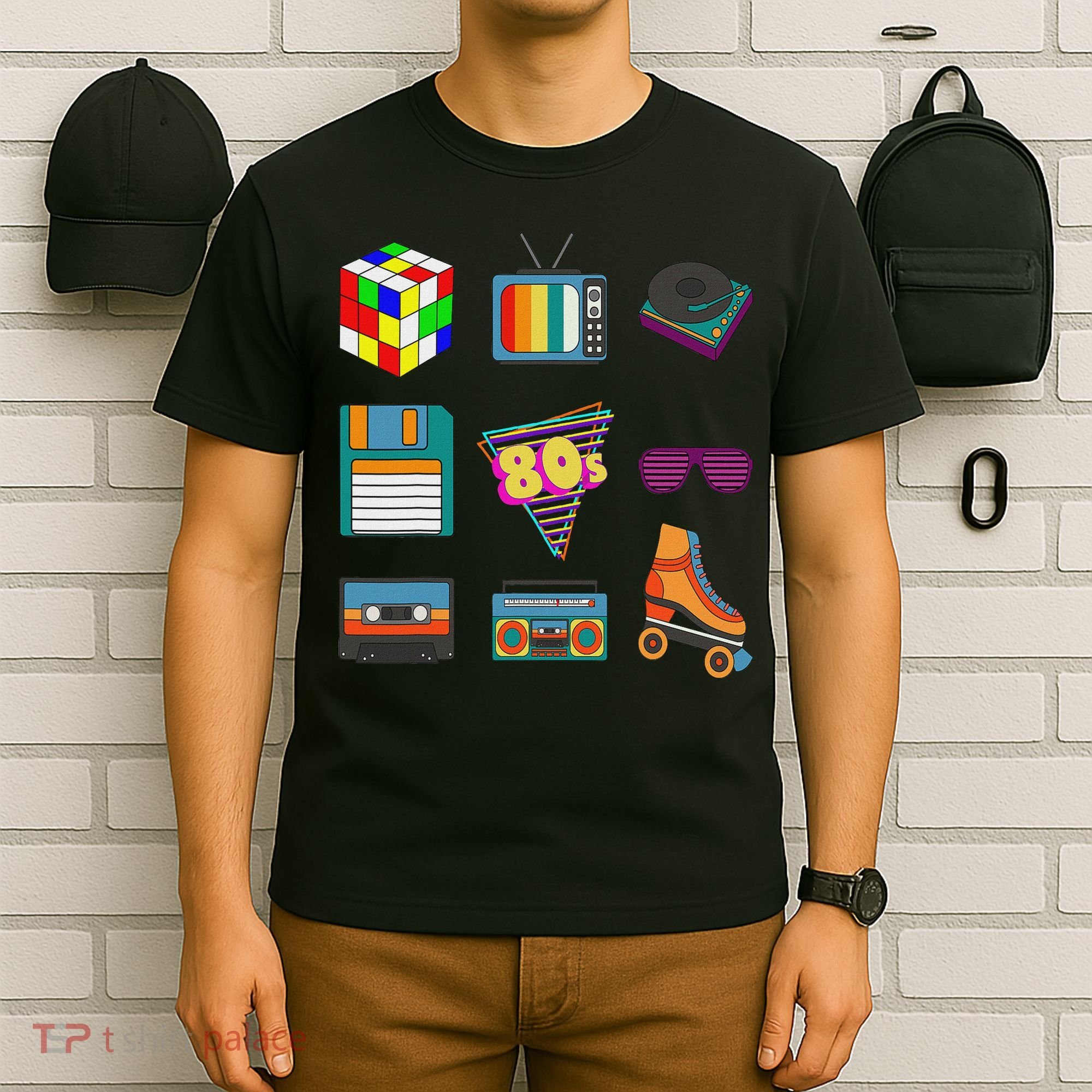 80's Retro Fashion Throwback Culture Disco Music Party Lover T-Shirt