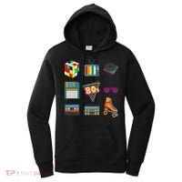 80's Retro Fashion Throwback Culture Disco Music Party Lover Women's Hoodie thumb 0