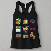 80's Retro Fashion Throwback Culture Disco Music Party Lover Women's Tank Top thumb 3